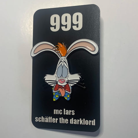 999 Roger enamel pin